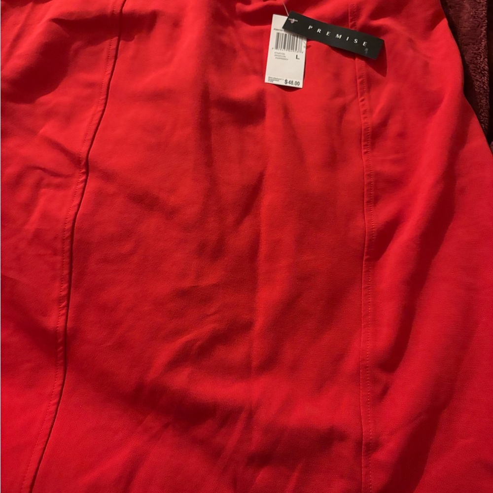 Premise Scarlet Midi Skirt